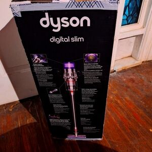 DYSON digital slim cordless stick vacuum.